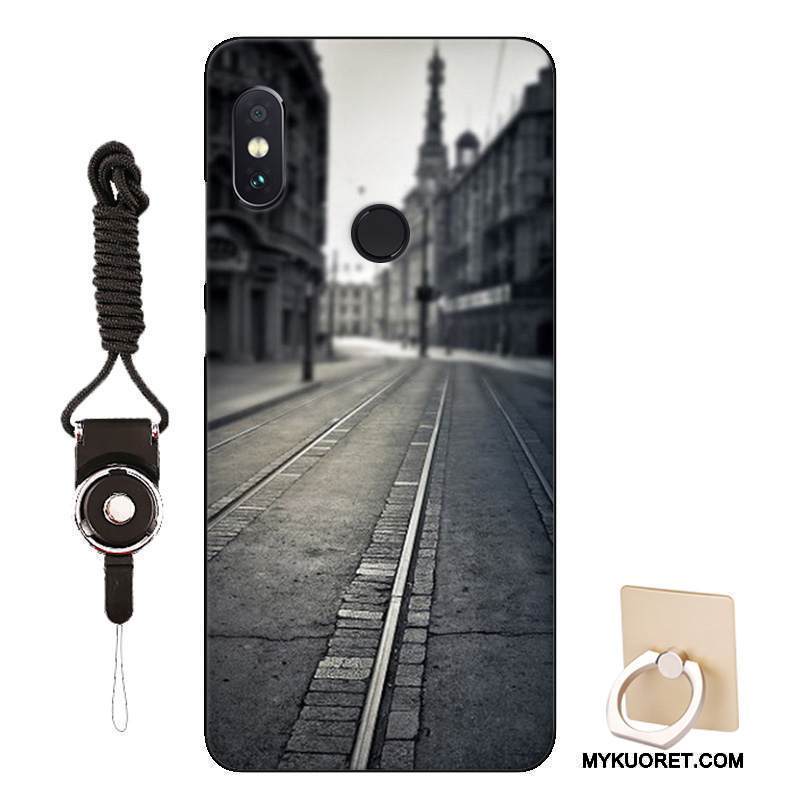 Kuori Redmi Note 5 Pro Pehmeä Neste Punainen Muokata, Kotelo Redmi Note 5 Pro Suojaus Malli Puhelimen Kuoret