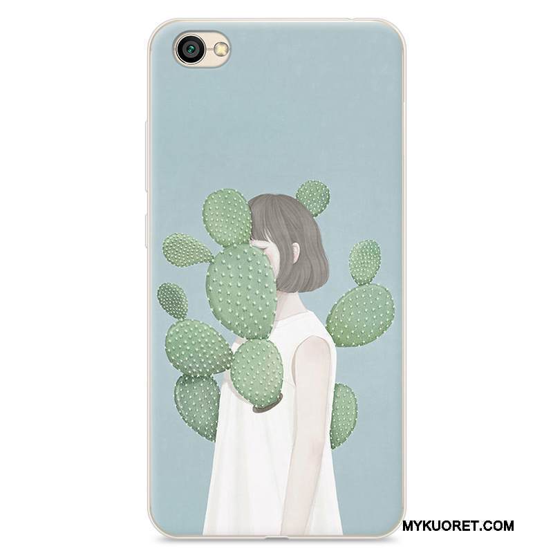 Kuori Redmi Note 5 Silikoni Murtumaton Kustannukset, Kotelo Redmi Note 5 Pehmeä Neste Khaki Pieni