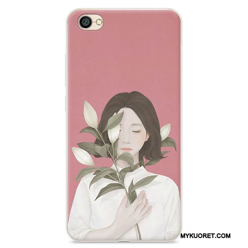 Kuori Redmi Note 5 Silikoni Murtumaton Kustannukset, Kotelo Redmi Note 5 Pehmeä Neste Khaki Pieni