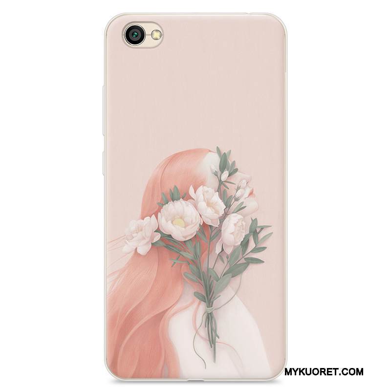 Kuori Redmi Note 5 Silikoni Murtumaton Kustannukset, Kotelo Redmi Note 5 Pehmeä Neste Khaki Pieni