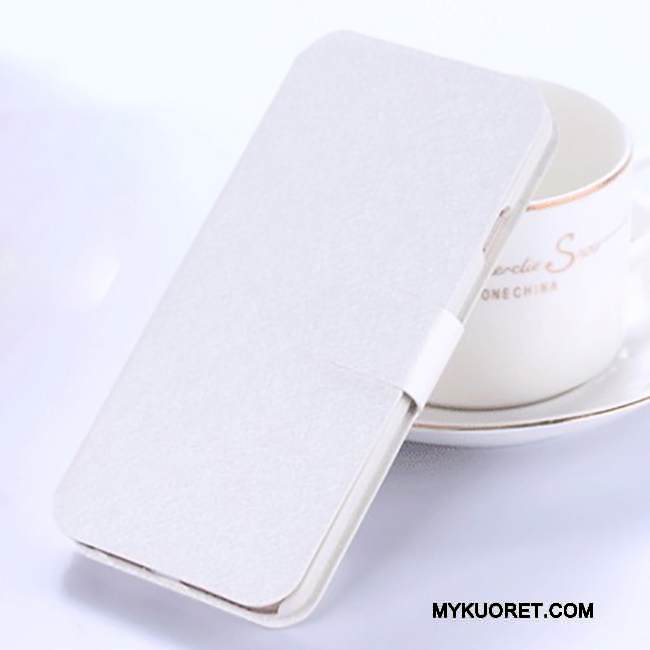 Kuori Redmi Note 5 Suojaus Pu Puhelimen Kuoret, Kotelo Redmi Note 5 Strassi Kiinteä Väri Punainen