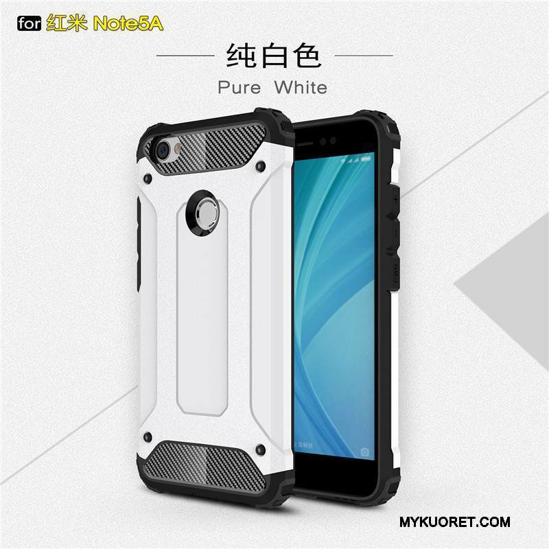 Kuori Redmi Note 5a Laukut Hopea Pu, Kotelo Redmi Note 5a Silikoni Punainen Kova