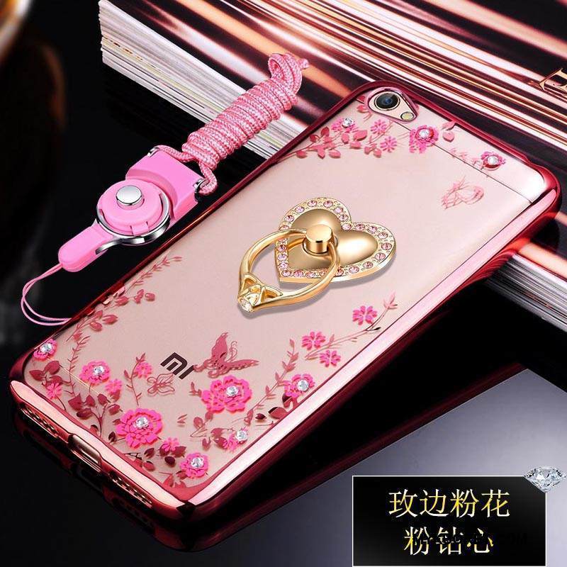 Kuori Redmi Note 5a Laukut Korkea Punainen, Kotelo Redmi Note 5a Suojaus Ripustettavat Koristeet Harmaa