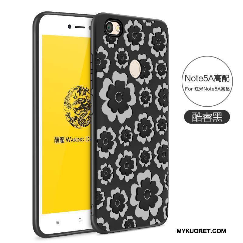 Kuori Redmi Note 5a Laukut Murtumaton Korkea, Kotelo Redmi Note 5a Suojaus Punainen