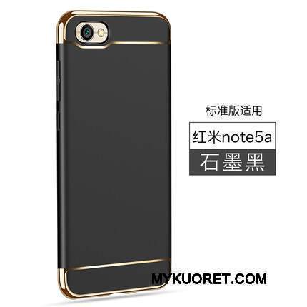 Kuori Redmi Note 5a Laukut Murtumaton Punainen, Kotelo Redmi Note 5a Suojaus Korkea Jauhe