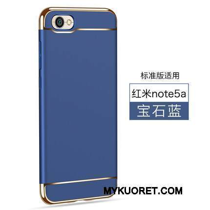 Kuori Redmi Note 5a Laukut Murtumaton Punainen, Kotelo Redmi Note 5a Suojaus Korkea Jauhe