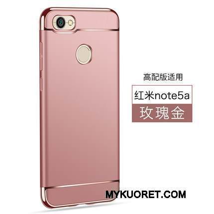Kuori Redmi Note 5a Laukut Murtumaton Punainen, Kotelo Redmi Note 5a Suojaus Korkea Jauhe