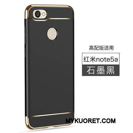 Kuori Redmi Note 5a Laukut Murtumaton Punainen, Kotelo Redmi Note 5a Suojaus Korkea Jauhe