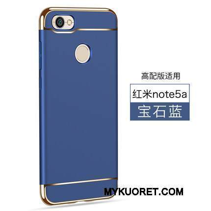 Kuori Redmi Note 5a Laukut Murtumaton Punainen, Kotelo Redmi Note 5a Suojaus Korkea Jauhe