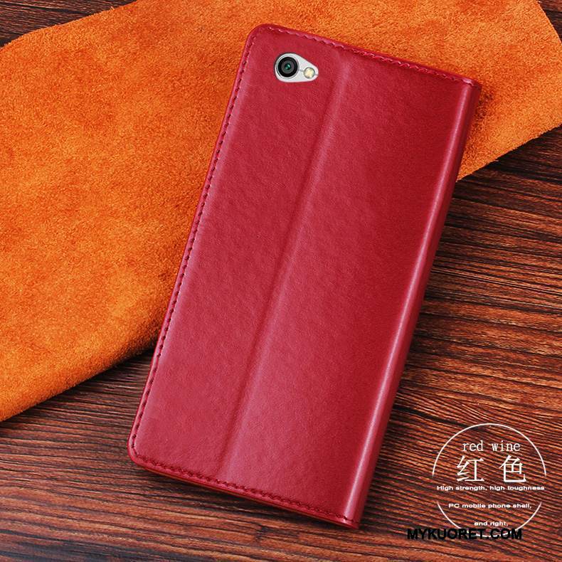 Kuori Redmi Note 5a Laukut Sininen Punainen, Kotelo Redmi Note 5a Suojaus Murtumaton Puhelimen Kuoret