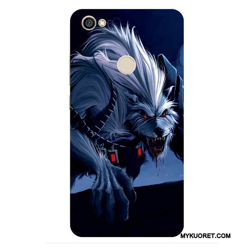 Kuori Redmi Note 5a Laukut Toteemi Persoonallisuus, Kotelo Redmi Note 5a Violetti Susi