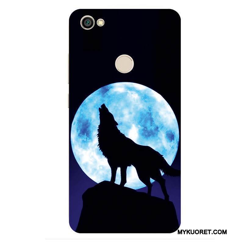 Kuori Redmi Note 5a Laukut Toteemi Persoonallisuus, Kotelo Redmi Note 5a Violetti Susi