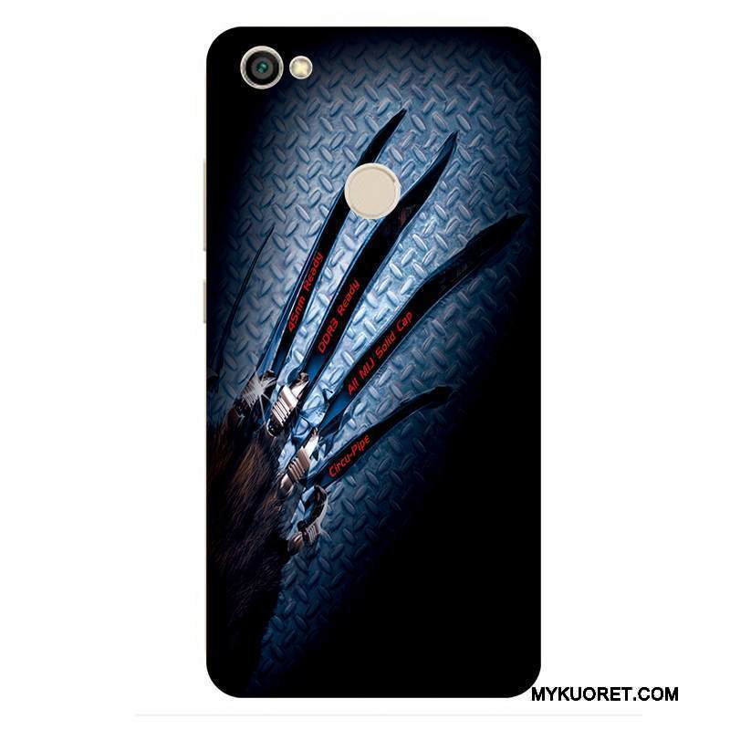 Kuori Redmi Note 5a Laukut Toteemi Persoonallisuus, Kotelo Redmi Note 5a Violetti Susi