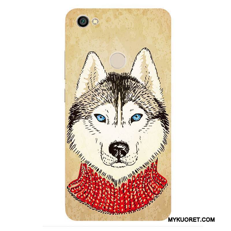 Kuori Redmi Note 5a Laukut Toteemi Persoonallisuus, Kotelo Redmi Note 5a Violetti Susi