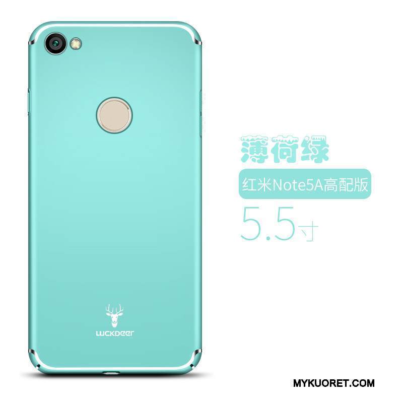 Kuori Redmi Note 5a Musta Murtumaton, Kotelo Redmi Note 5a Pesty Suede Tide-brändi