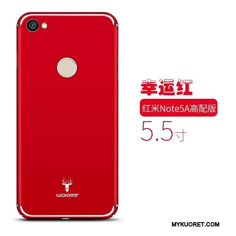 Kuori Redmi Note 5a Musta Murtumaton, Kotelo Redmi Note 5a Pesty Suede Tide-brändi