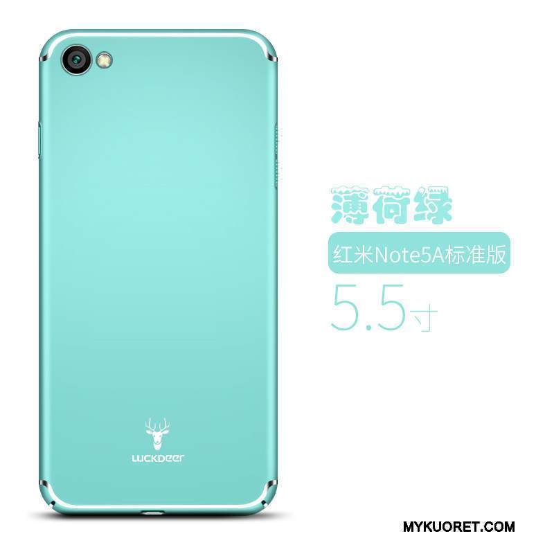 Kuori Redmi Note 5a Musta Murtumaton, Kotelo Redmi Note 5a Pesty Suede Tide-brändi