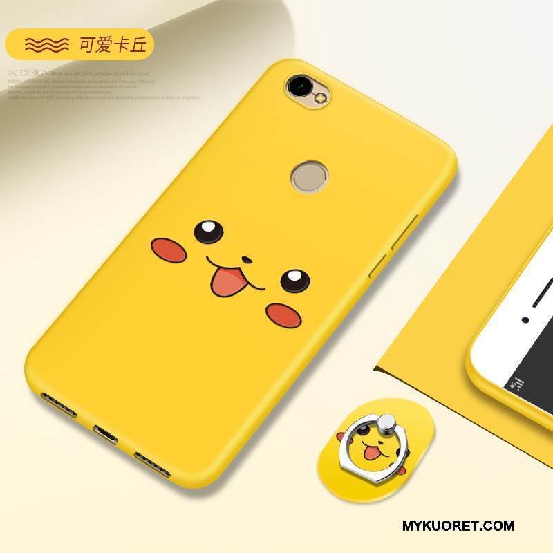 Kuori Redmi Note 5a Pehmeä Neste Korkea Pieni, Kotelo Redmi Note 5a Laukut Jauhe Punainen