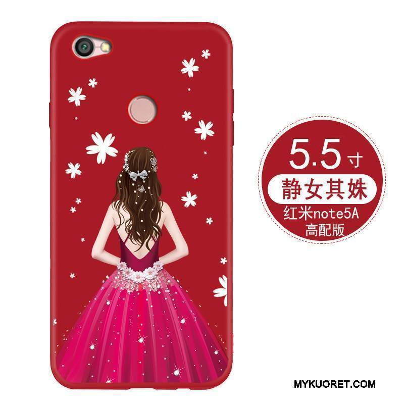 Kuori Redmi Note 5a Pehmeä Neste Persoonallisuus Trendi, Kotelo Redmi Note 5a Luova Puhelimen Kuoret Korkea