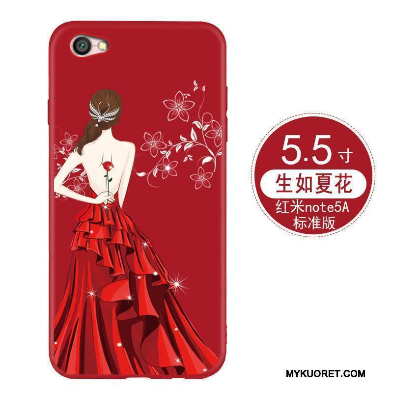 Kuori Redmi Note 5a Pehmeä Neste Persoonallisuus Trendi, Kotelo Redmi Note 5a Luova Puhelimen Kuoret Korkea