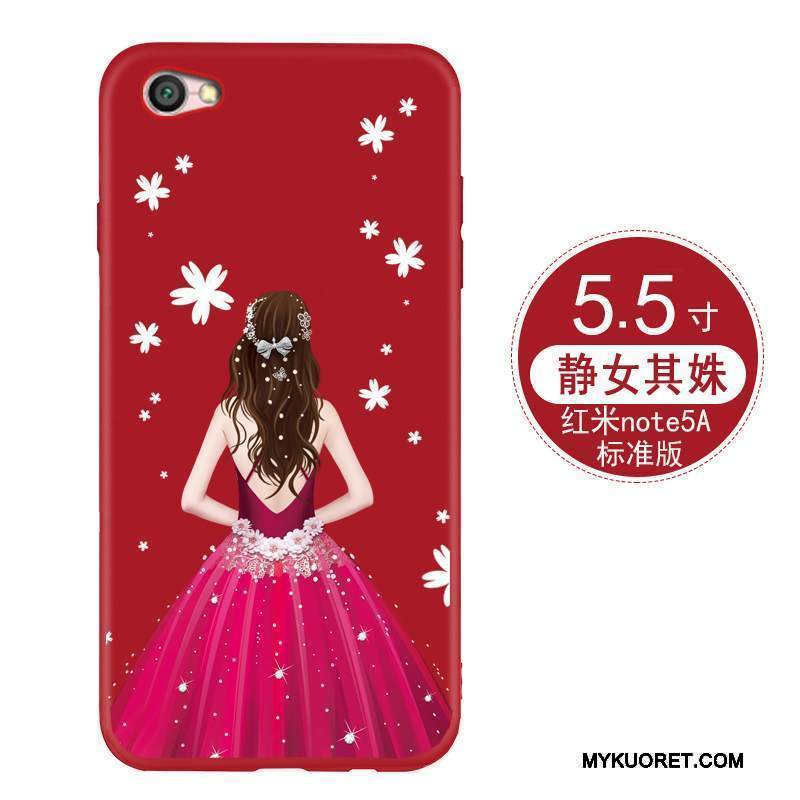 Kuori Redmi Note 5a Pehmeä Neste Persoonallisuus Trendi, Kotelo Redmi Note 5a Luova Puhelimen Kuoret Korkea