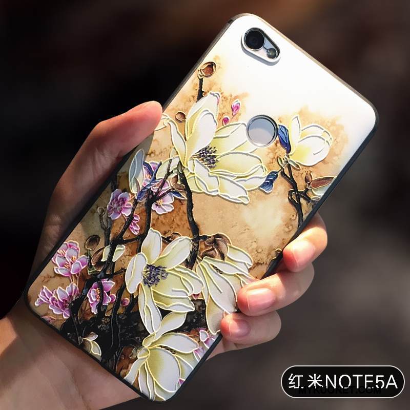 Kuori Redmi Note 5a Pehmeä Neste Pesty Suede Punainen, Kotelo Redmi Note 5a Suojaus Tummansininen Puhelimen Kuoret