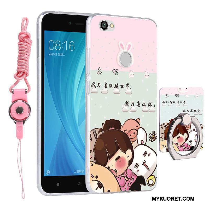 Kuori Redmi Note 5a Pehmeä Neste Pieni Korkea, Kotelo Redmi Note 5a Laukut Murtumaton Punainen