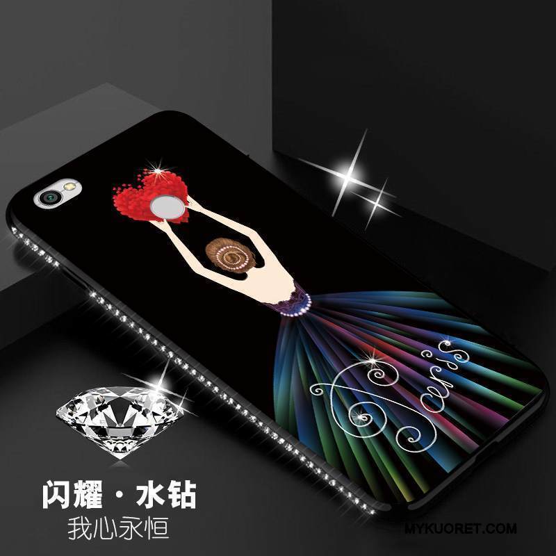 Kuori Redmi Note 5a Pehmeä Neste Puhelimen Kuoret Punainen, Kotelo Redmi Note 5a Tuki Kova Rengas