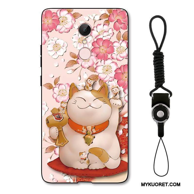 Kuori Redmi Note 5a Sarjakuva Ihana Punainen, Kotelo Redmi Note 5a Monivärinen Puhelimen Kuoret Rikkaus