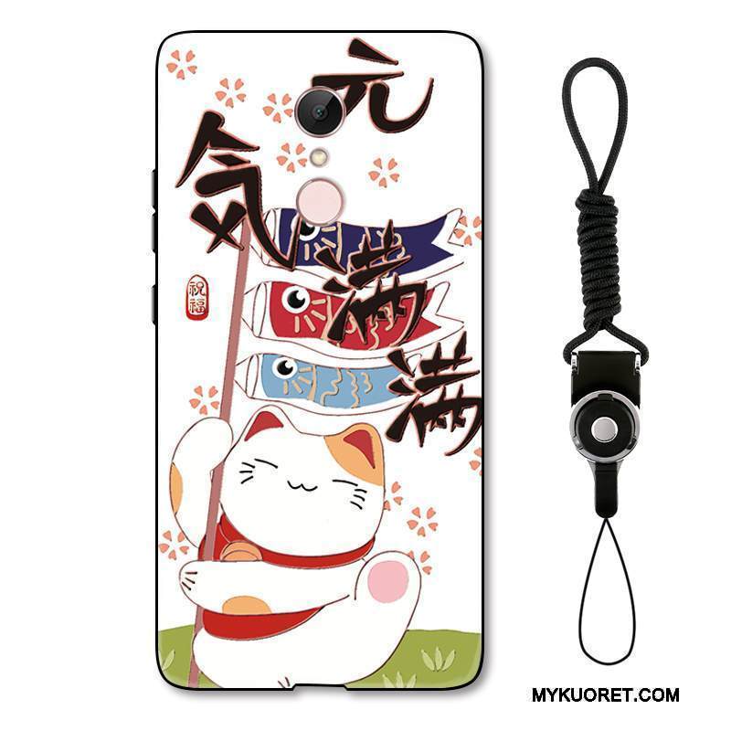 Kuori Redmi Note 5a Sarjakuva Ihana Punainen, Kotelo Redmi Note 5a Monivärinen Puhelimen Kuoret Rikkaus