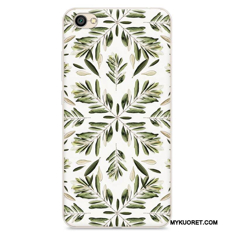 Kuori Redmi Note 5a Sarjakuva Pieni Murtumaton, Kotelo Redmi Note 5a Silikoni Yksinkertainen Punainen