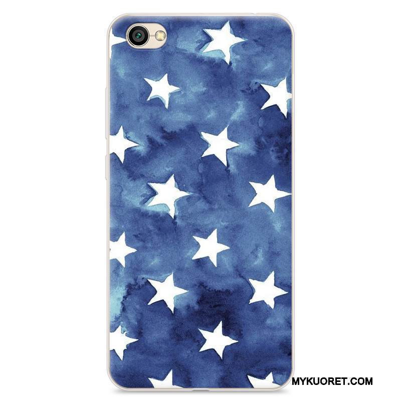 Kuori Redmi Note 5a Sarjakuva Pieni Murtumaton, Kotelo Redmi Note 5a Silikoni Yksinkertainen Punainen