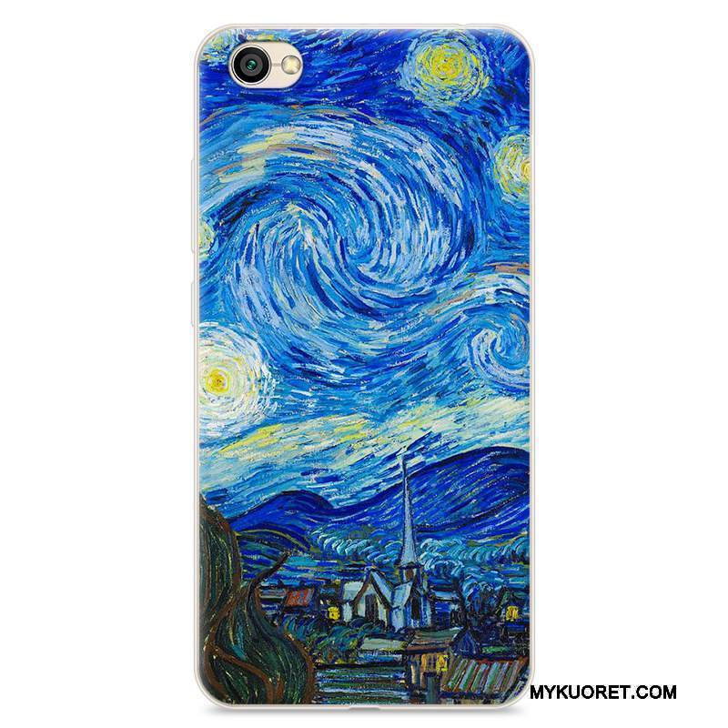 Kuori Redmi Note 5a Sarjakuva Pieni Murtumaton, Kotelo Redmi Note 5a Silikoni Yksinkertainen Punainen