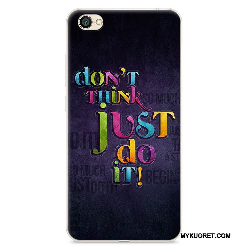 Kuori Redmi Note 5a Sarjakuva Pieni Murtumaton, Kotelo Redmi Note 5a Silikoni Yksinkertainen Punainen