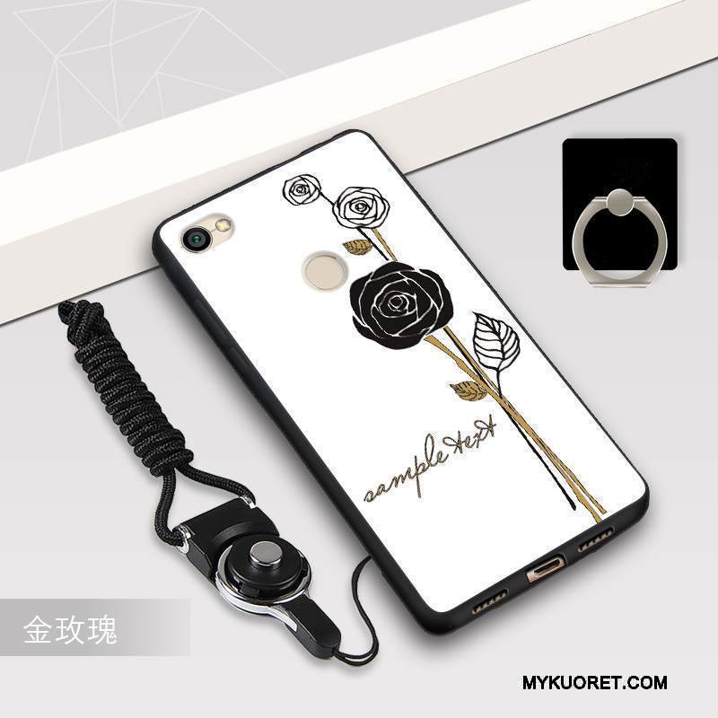 Kuori Redmi Note 5a Silikoni Murtumaton Punainen, Kotelo Redmi Note 5a Suojaus Korkea Puhelimen Kuoret