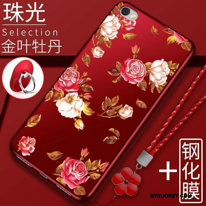 Kuori Redmi Note 5a Silikoni Punainen Korkea, Kotelo Redmi Note 5a Luova Puhelimen Kuoret Trendi