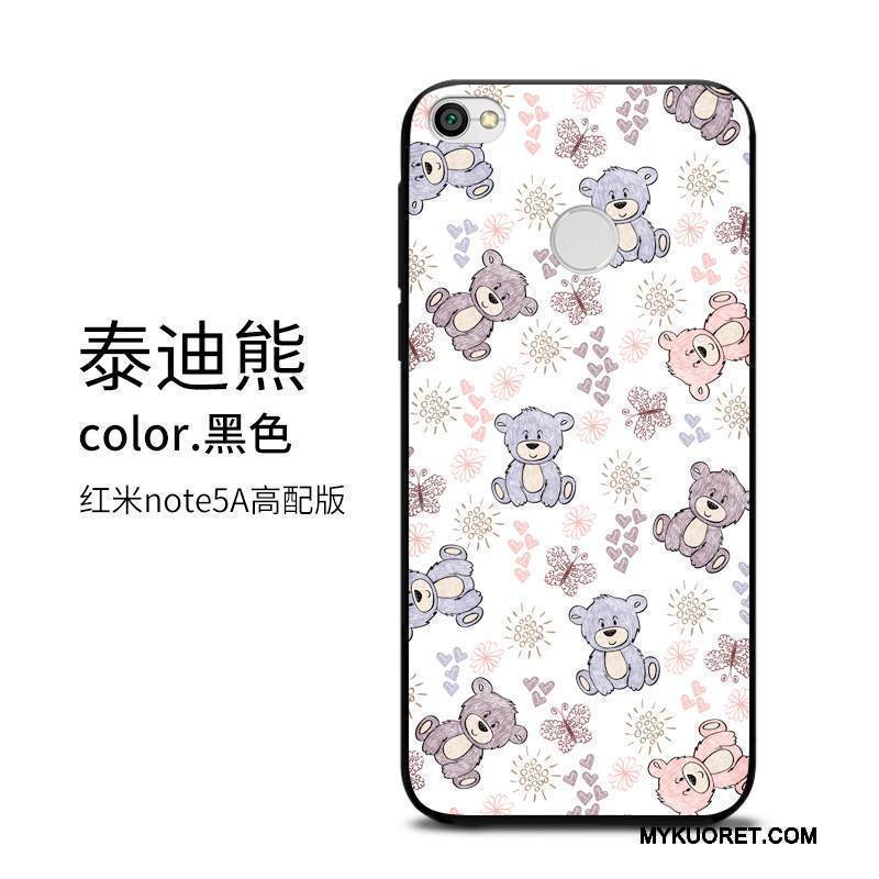 Kuori Redmi Note 5a Silikoni Punainen Puhelimen Kuoret, Kotelo Redmi Note 5a Luova Murtumaton Persoonallisuus