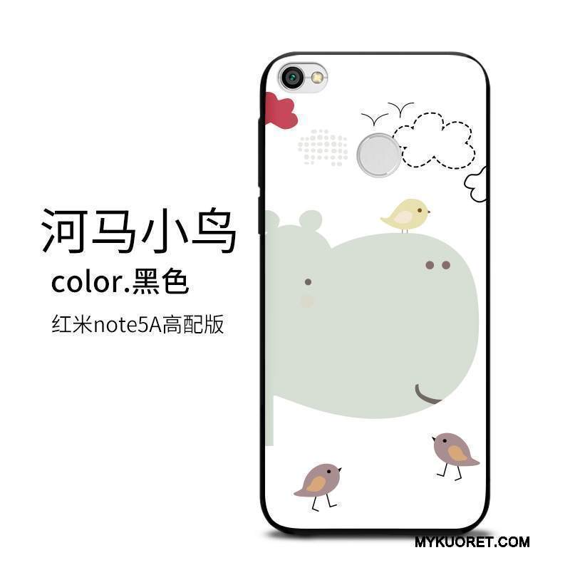 Kuori Redmi Note 5a Silikoni Punainen Puhelimen Kuoret, Kotelo Redmi Note 5a Luova Murtumaton Persoonallisuus