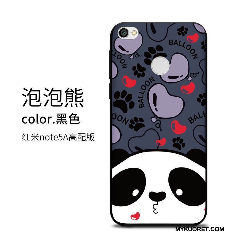 Kuori Redmi Note 5a Silikoni Punainen Puhelimen Kuoret, Kotelo Redmi Note 5a Luova Murtumaton Persoonallisuus