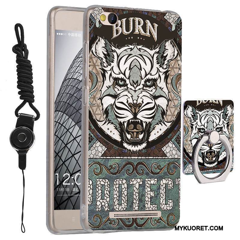 Kuori Redmi Note 5a Silikoni Silmukka Keltainen, Kotelo Redmi Note 5a Suojaus Murtumaton Puhelimen Kuoret