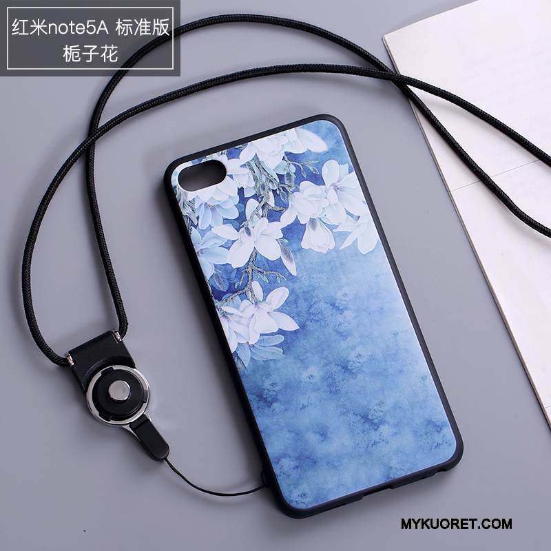 Kuori Redmi Note 5a Silikoni Valkoinen Puhelimen Kuoret, Kotelo Redmi Note 5a Laukut Punainen