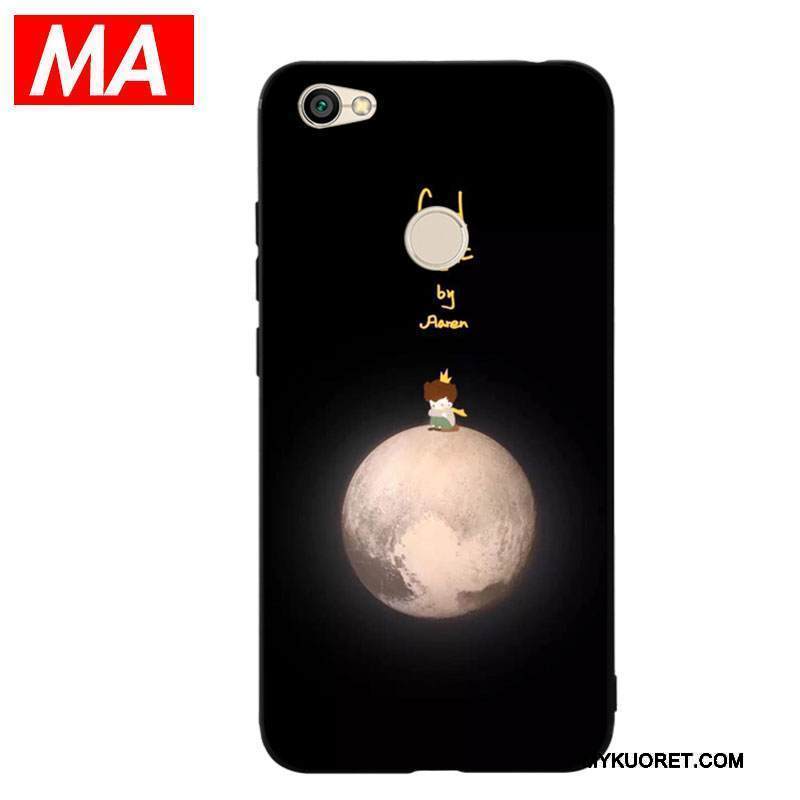 Kuori Redmi Note 5a Silikoni 说 Puhelimen Kuoret, Kotelo Redmi Note 5a Suojaus Persoonallisuus Punainen