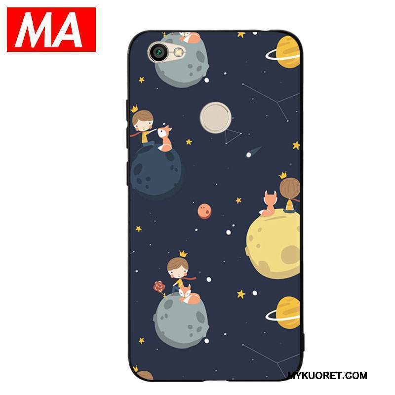 Kuori Redmi Note 5a Silikoni 说 Puhelimen Kuoret, Kotelo Redmi Note 5a Suojaus Persoonallisuus Punainen