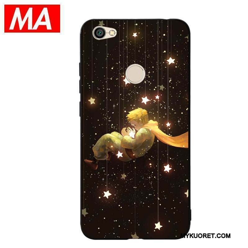 Kuori Redmi Note 5a Silikoni 说 Puhelimen Kuoret, Kotelo Redmi Note 5a Suojaus Persoonallisuus Punainen