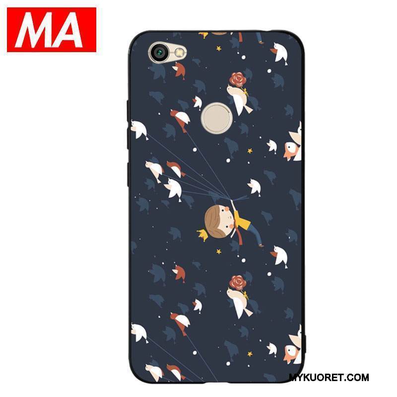 Kuori Redmi Note 5a Silikoni 说 Puhelimen Kuoret, Kotelo Redmi Note 5a Suojaus Persoonallisuus Punainen