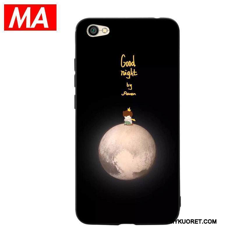 Kuori Redmi Note 5a Silikoni 说 Puhelimen Kuoret, Kotelo Redmi Note 5a Suojaus Persoonallisuus Punainen