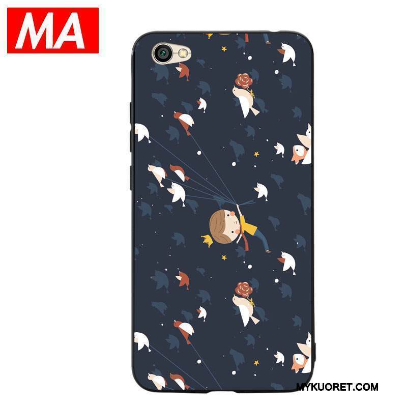 Kuori Redmi Note 5a Silikoni 说 Puhelimen Kuoret, Kotelo Redmi Note 5a Suojaus Persoonallisuus Punainen