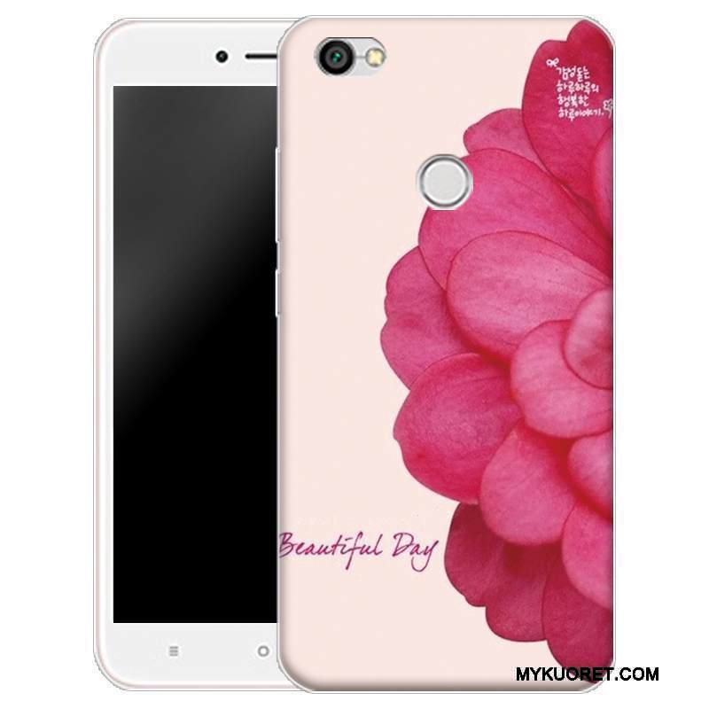 Kuori Redmi Note 5a Suojaus Murtumaton Läpinäkyvä, Kotelo Redmi Note 5a Sarjakuva Musta Pieni