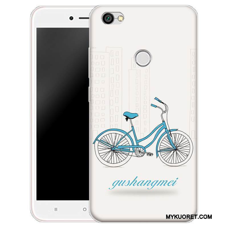 Kuori Redmi Note 5a Suojaus Murtumaton Läpinäkyvä, Kotelo Redmi Note 5a Sarjakuva Musta Pieni