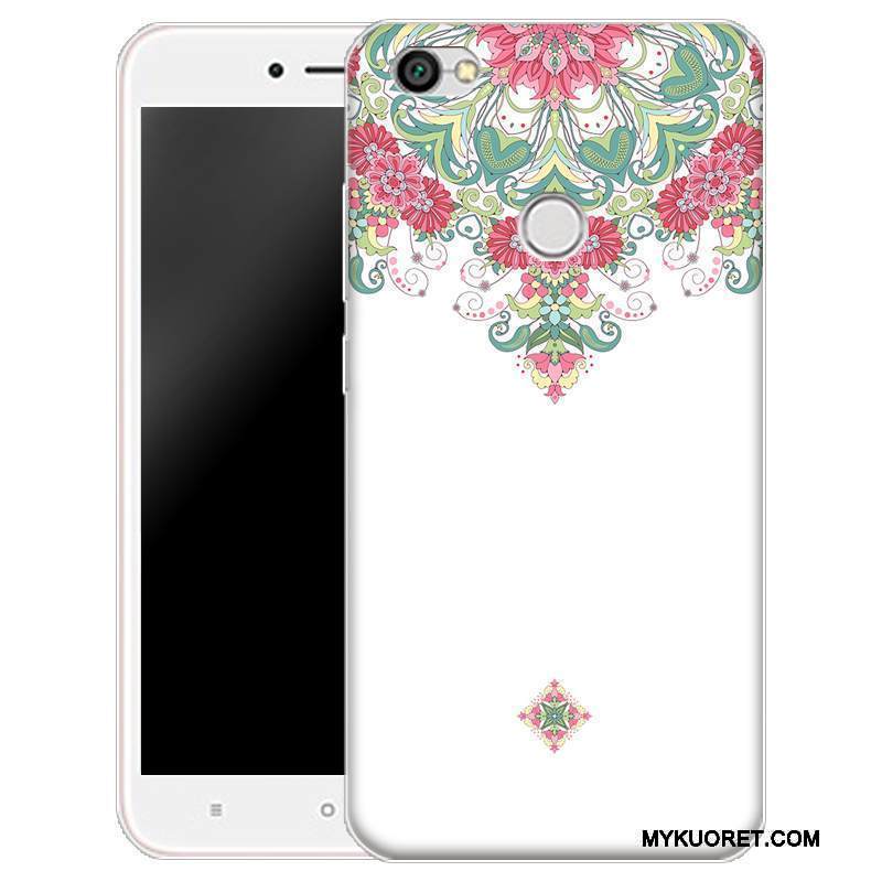 Kuori Redmi Note 5a Suojaus Murtumaton Läpinäkyvä, Kotelo Redmi Note 5a Sarjakuva Musta Pieni